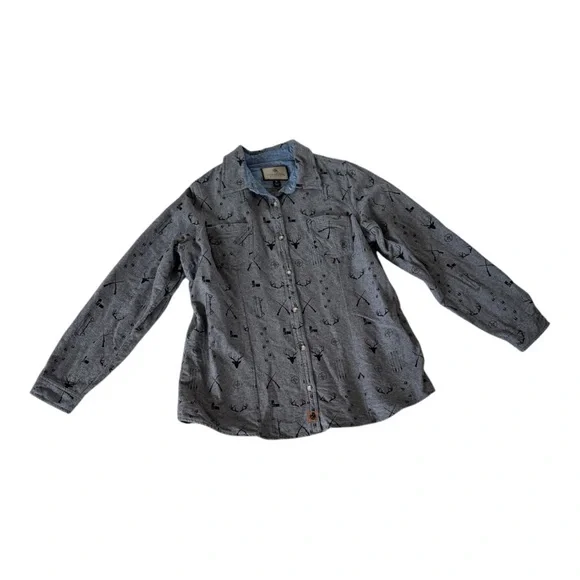 Legendary Whitetails Long Sleeve Button Up Shirt Size XL Like New - Picture 1 of 6